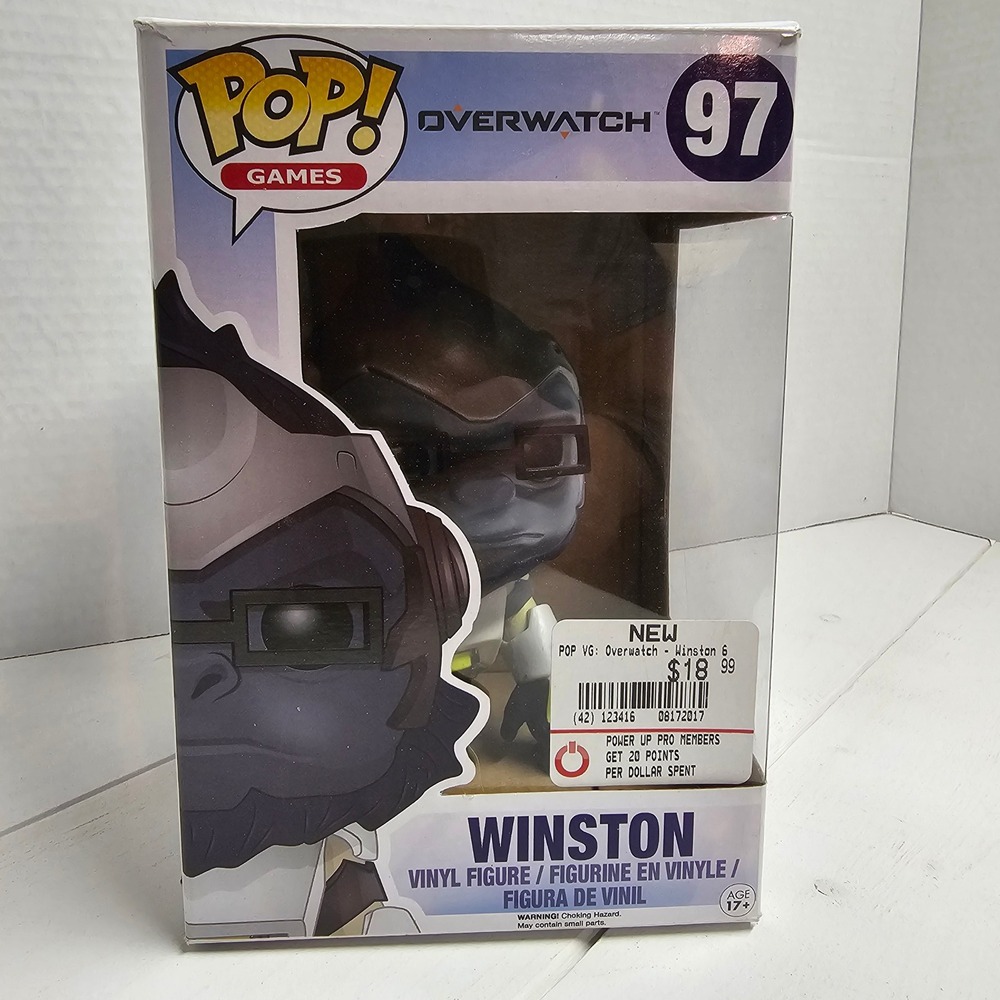 Funko Pop Games Overwatch Winston 97 6 Inch Super Sized Vinyl Figure Blizzard
